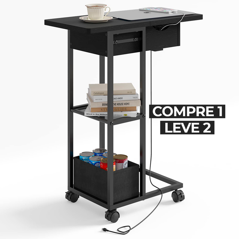 Mesa Lateral Ajustavel - FlexiTable - COMPRE 1 LEVE 2