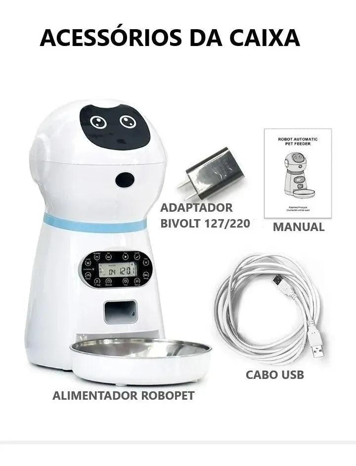 Comedouro Automático para Cachorro e Gato - Sun Ofertas