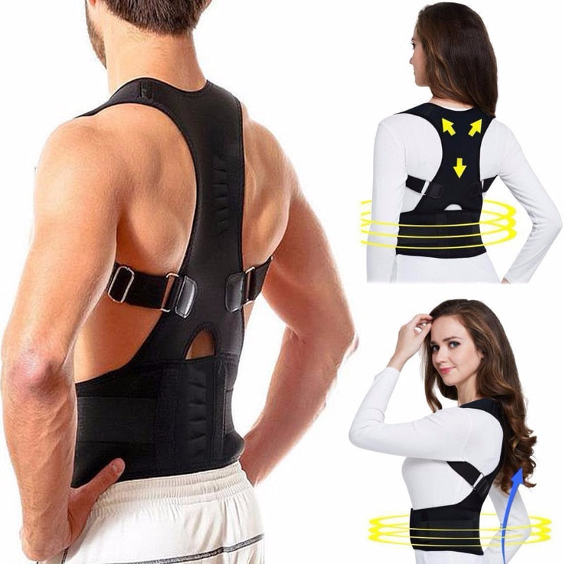 Magnetic Posture Corrector Spine and Shoulder - Adjustable
