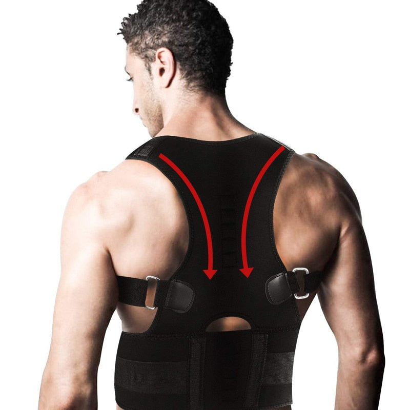Magnetic Posture Corrector Spine and Shoulder - Adjustable